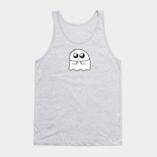 Cute Ghost Boi No Triccs No Tricks Tank Top